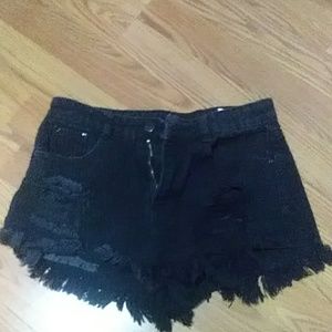Jean shorts